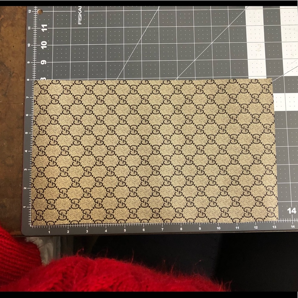 Replica print fabric 13x8 inches